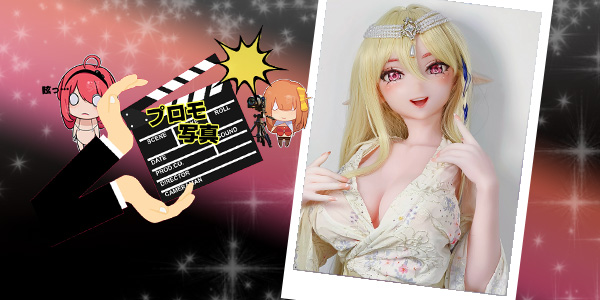 プロモーション写真 | 148cm AHR022 夏池 空 | 花火の下の深紅の夜